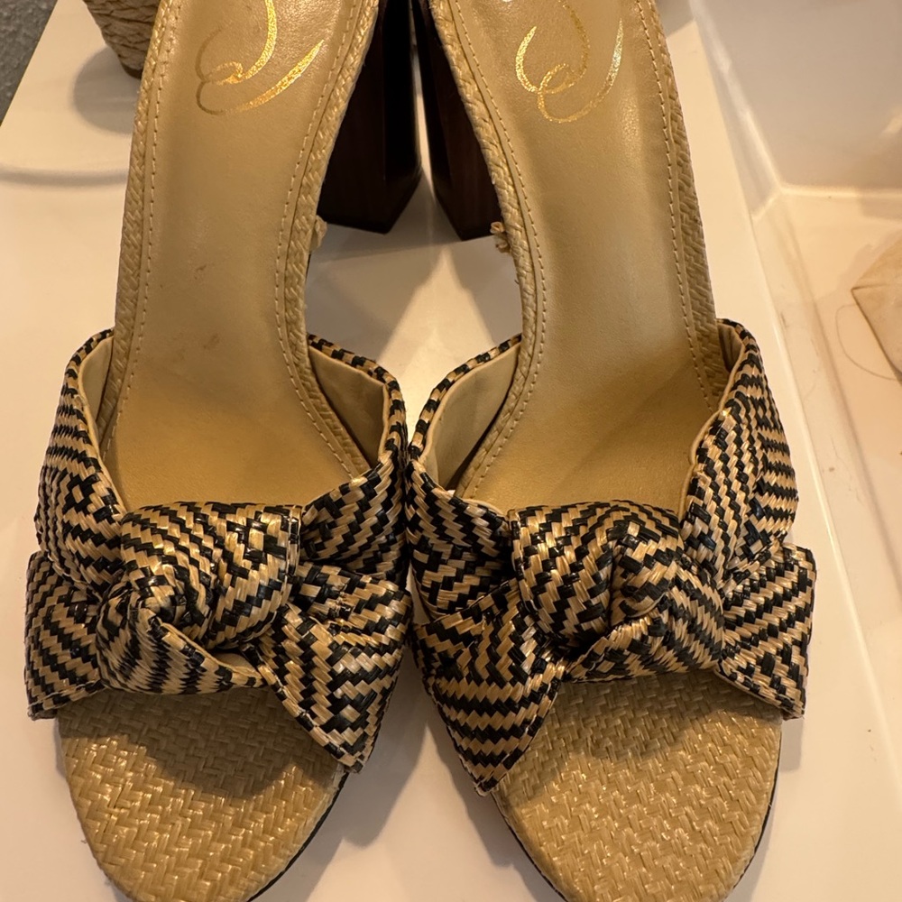 Sam Edelman Block Heel Sandals - Picture 6 of 8